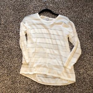 Bela NYC sweater in white.